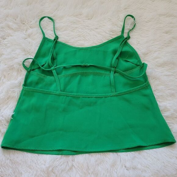Medium Revolve Superdown Lola Strappy Back Green Top - Picture 5 of 10
